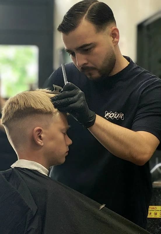 Tuna van Berkay's Barbershop in Hoorn